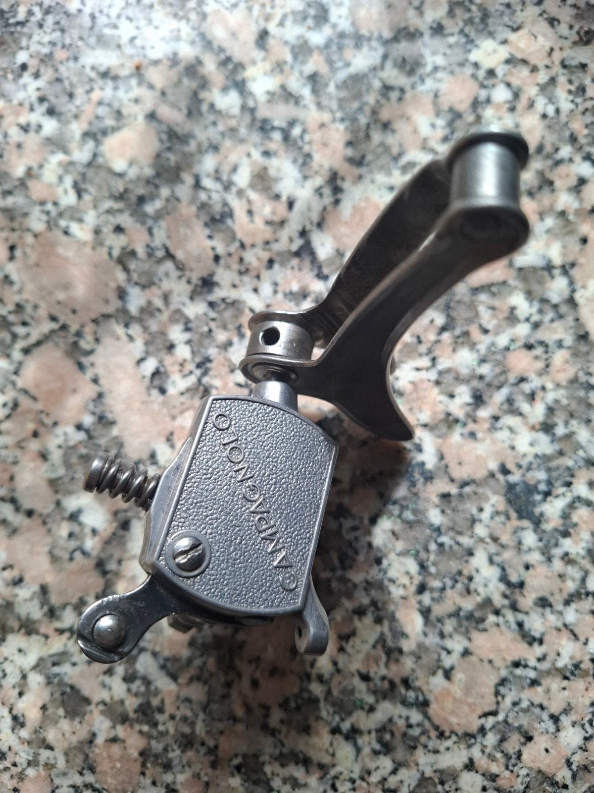 Campagnolo Valentino voorderailleur - Klassiek Fietsdeel, Fietsen en Brommers, Gebruikt, Campagnolo, Staal, Ophalen of Verzenden