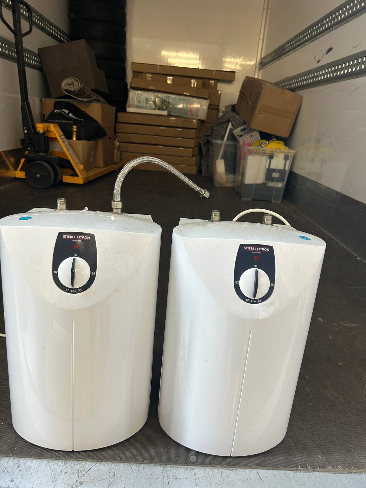 Stiebel Eltron Boilers - Set van 2, Ophalen, Gebruikt, Boiler, Minder dan 20 liter