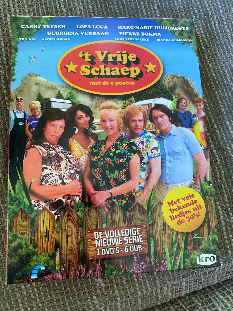 ‘t Vrije Schaep Met De 5 Pooten ( 3 dvd box ), Cd's en Dvd's, Alle leeftijden, Ophalen of Verzenden, Zo goed als nieuw, Komedie