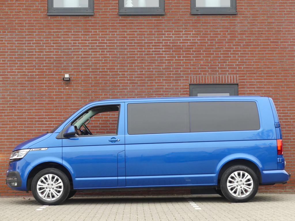 Volkswagen Transporter 2.0 TDI 150PK Bulli Dubbel Cabine LED, Auto's, Bestelauto's, Gebruikt, Euro 6, 4 cilinders, 150 pk