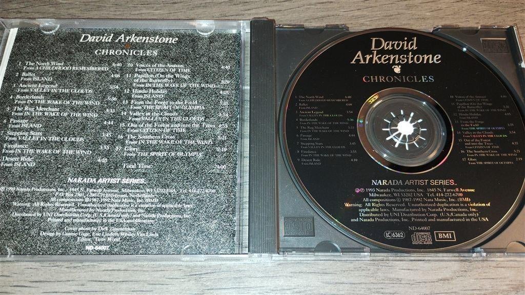 David Arkenstone - Chronicles, Ophalen of Verzenden, Zo goed als nieuw
