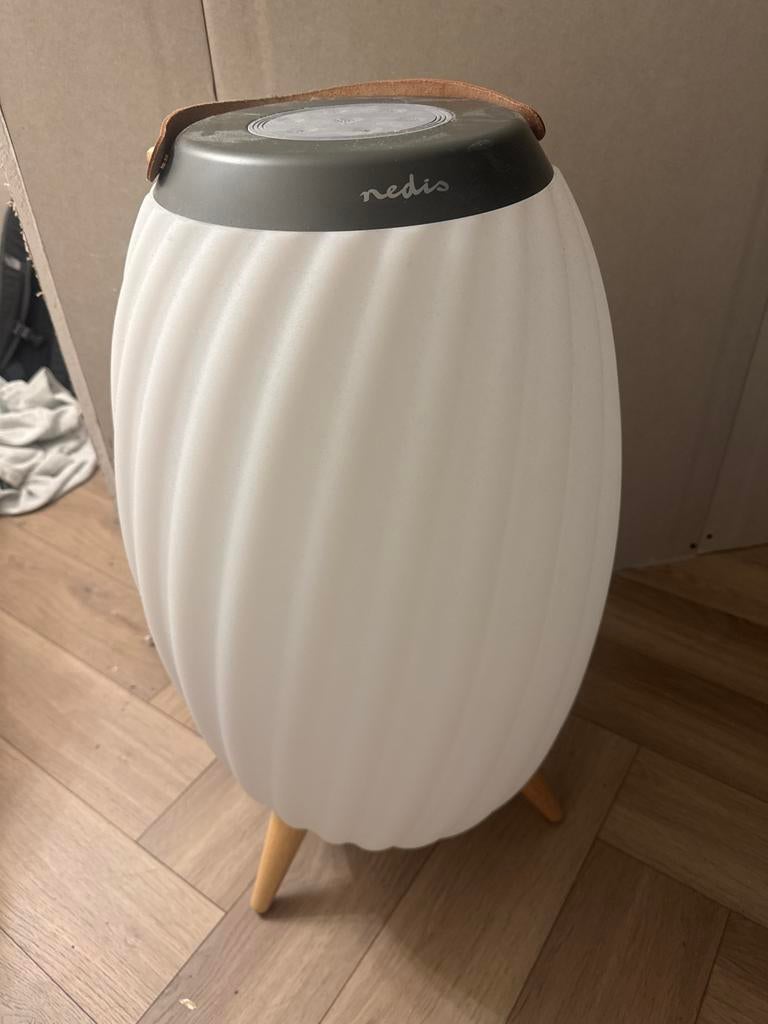 Nedis Licht Speaker - Draagbare Bluetooth Speaker met Licht, Overige merken, Overige typen, Ophalen of Verzenden, Zo goed als nieuw