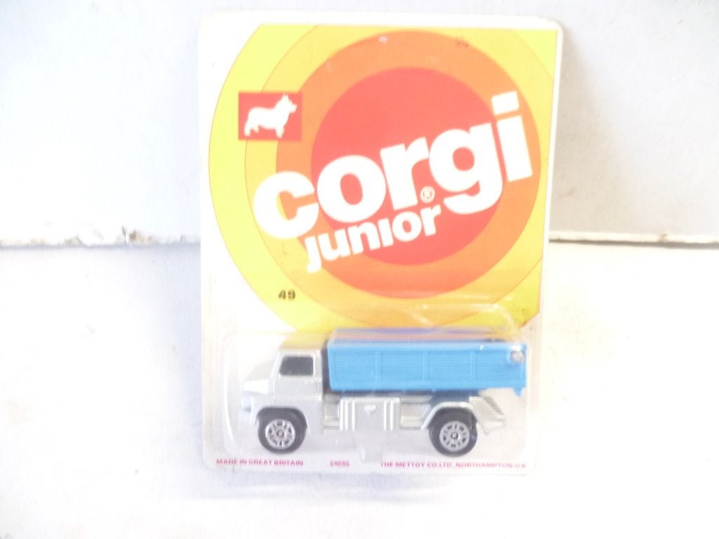 Corgi Junior 1976 nummer 49 Vrachtauto Kiepwagen modelauto, Ophalen of Verzenden, Nieuw, Bus of Vrachtwagen