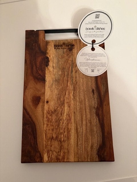 Bowls and DishesPure Rose Wood Duurzame Borrelplank, Overige typen, Hout, Nieuw, Ophalen of Verzenden