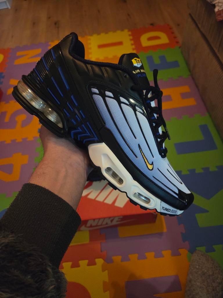 Nike air max plus 3 'hyper blue' maat 44, Ophalen of Verzenden, Zo goed als nieuw