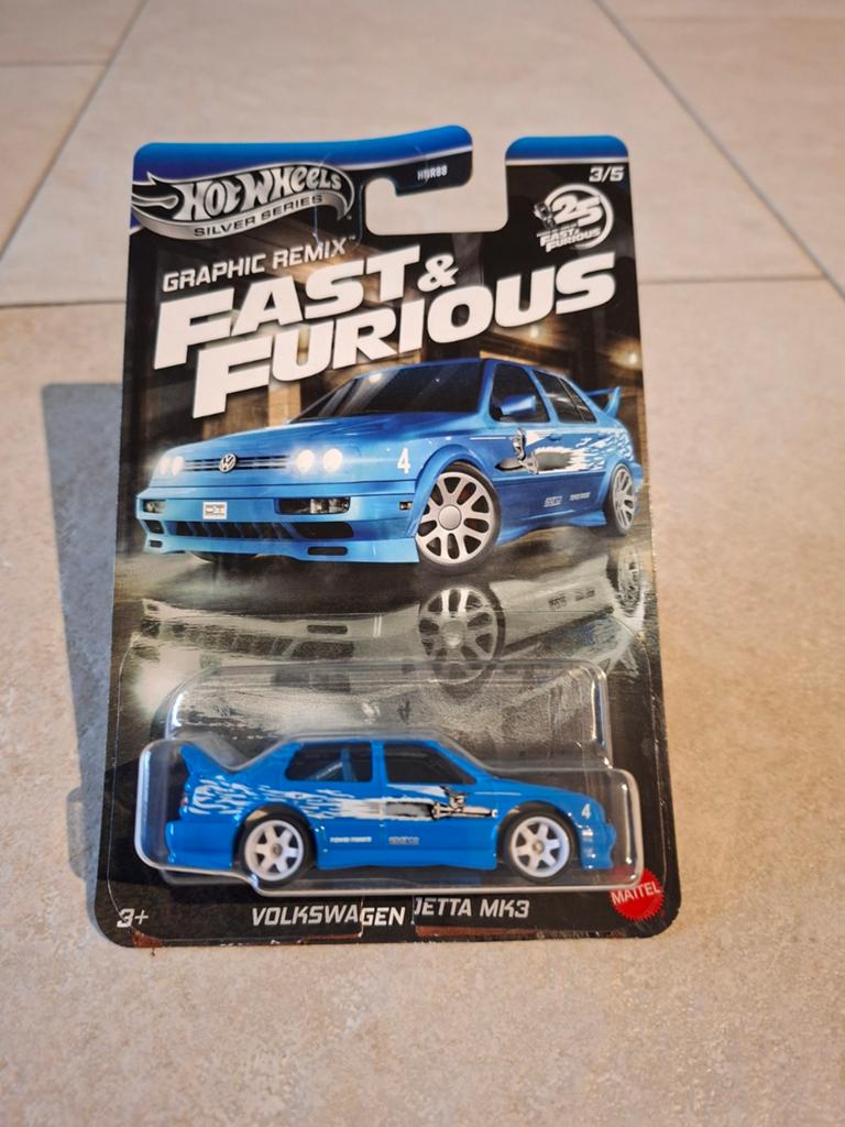 Hot Wheels Fast & Furious Volkswagen Jetta MK3 Custom!, Ophalen of Verzenden, Nieuw, Auto