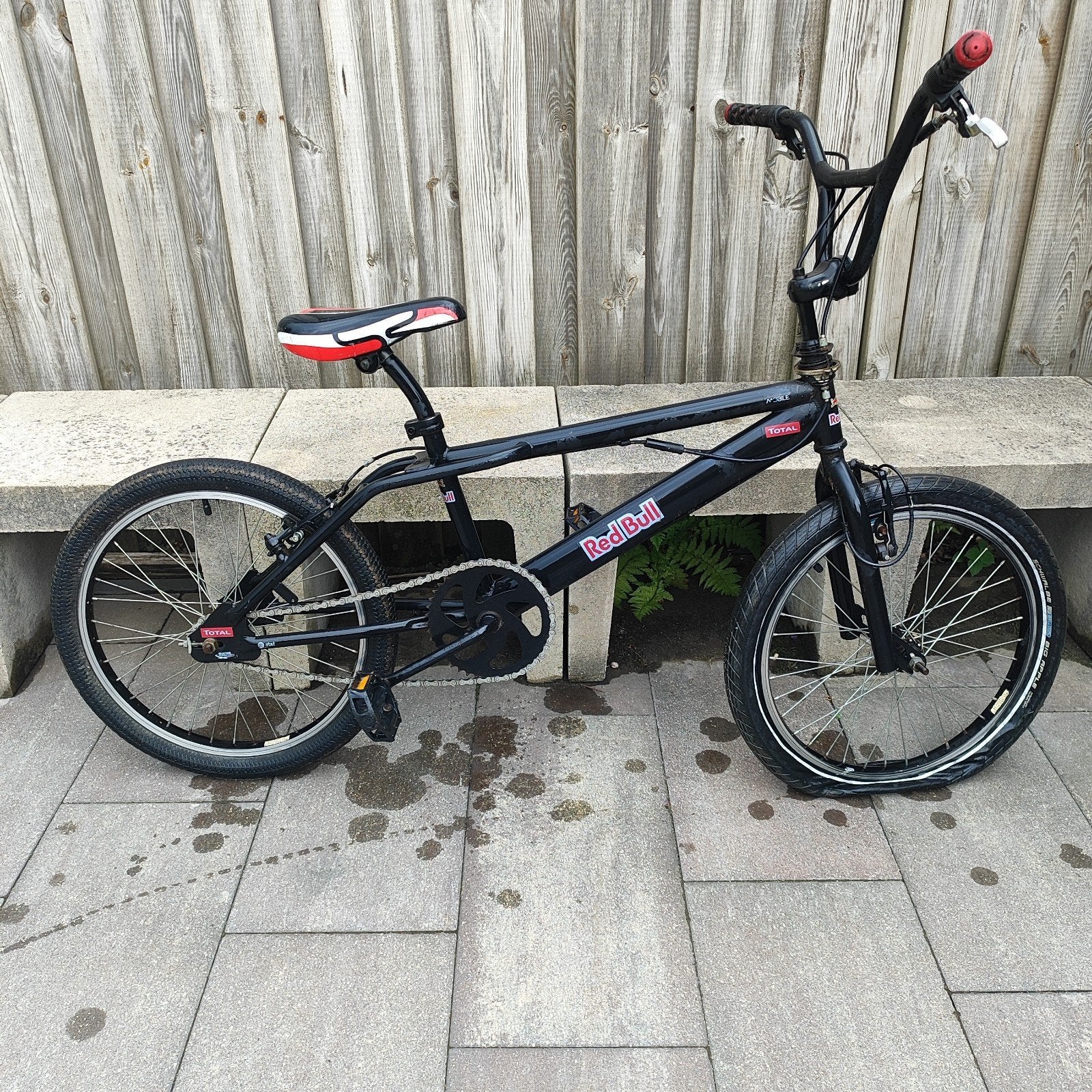 Red Bull crossfiets, Ophalen, Gebruikt, Staal, Velgrem