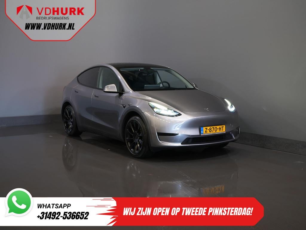Tesla Model Y 455 Km WLTP (DEMO) Auto Pilot/ Pano/ Memory/ E, Auto's, Tesla, Bedrijf, Te koop, Model Y, ABS, Achteruitrijcamera
