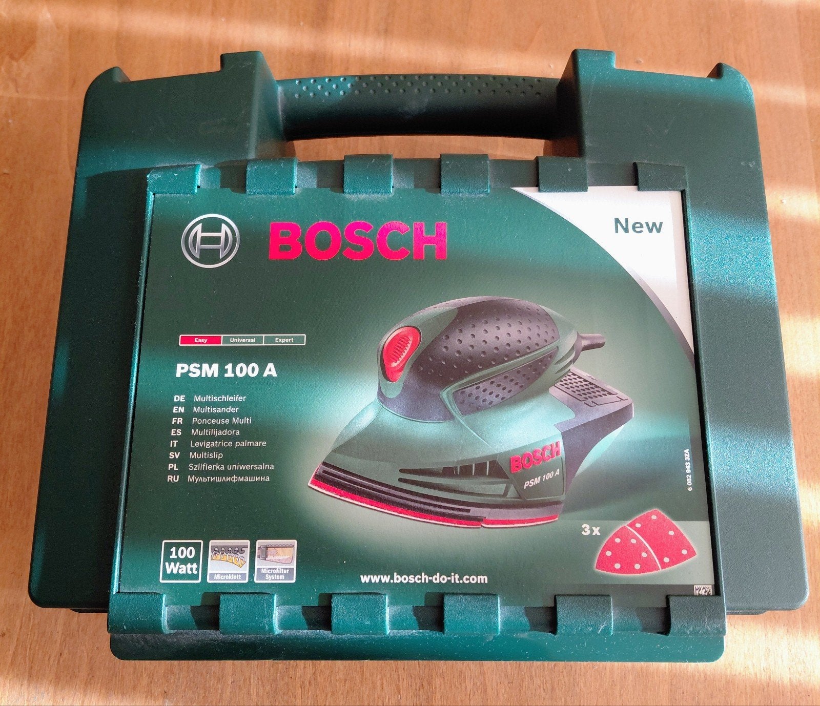 BOSCH PSM 100 A Multischuurmachine 100W, Ophalen of Verzenden, Gebruikt, Minder dan 600 watt, Overige typen