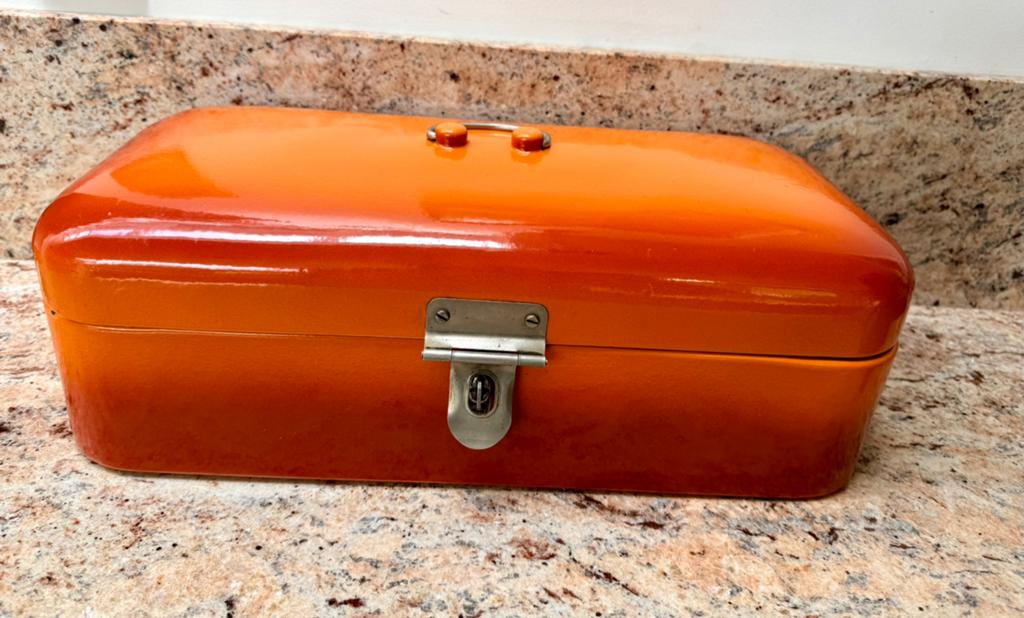 Vintage broodtrommel, Ophalen of Verzenden