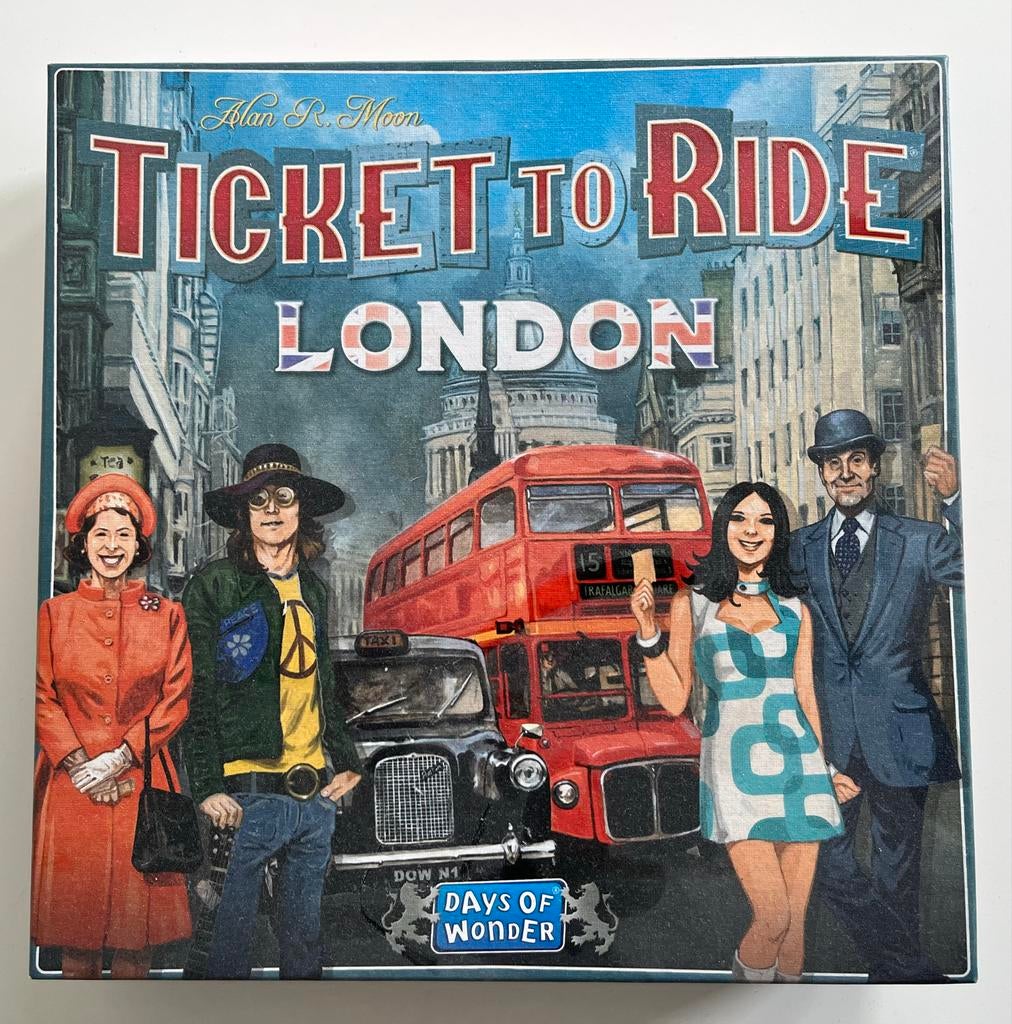 Ticket to Ride London bordspel, Een of twee spelers, Ophalen of Verzenden, Zo goed als nieuw, Reisspel