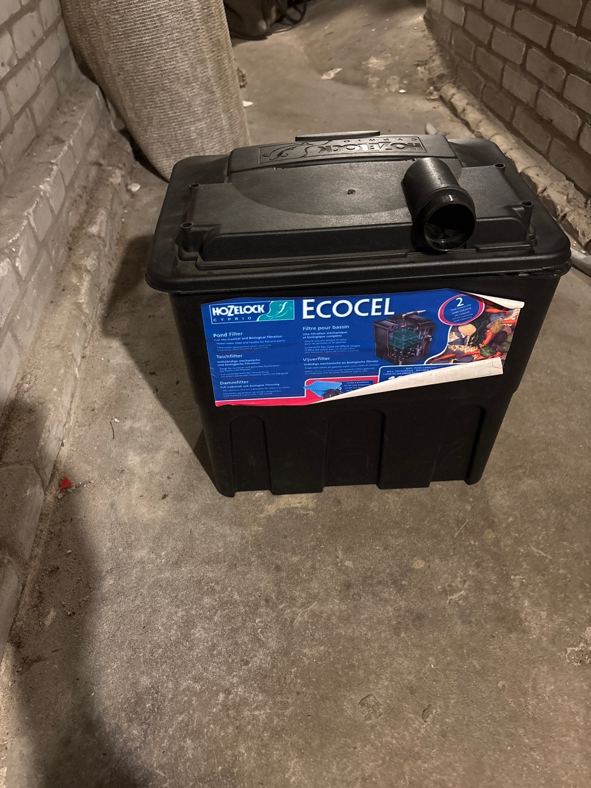 Hozelock Ecocel vijverfilter 5000/10000/20000, Tuin en Terras, Ophalen of Verzenden, Gebruikt