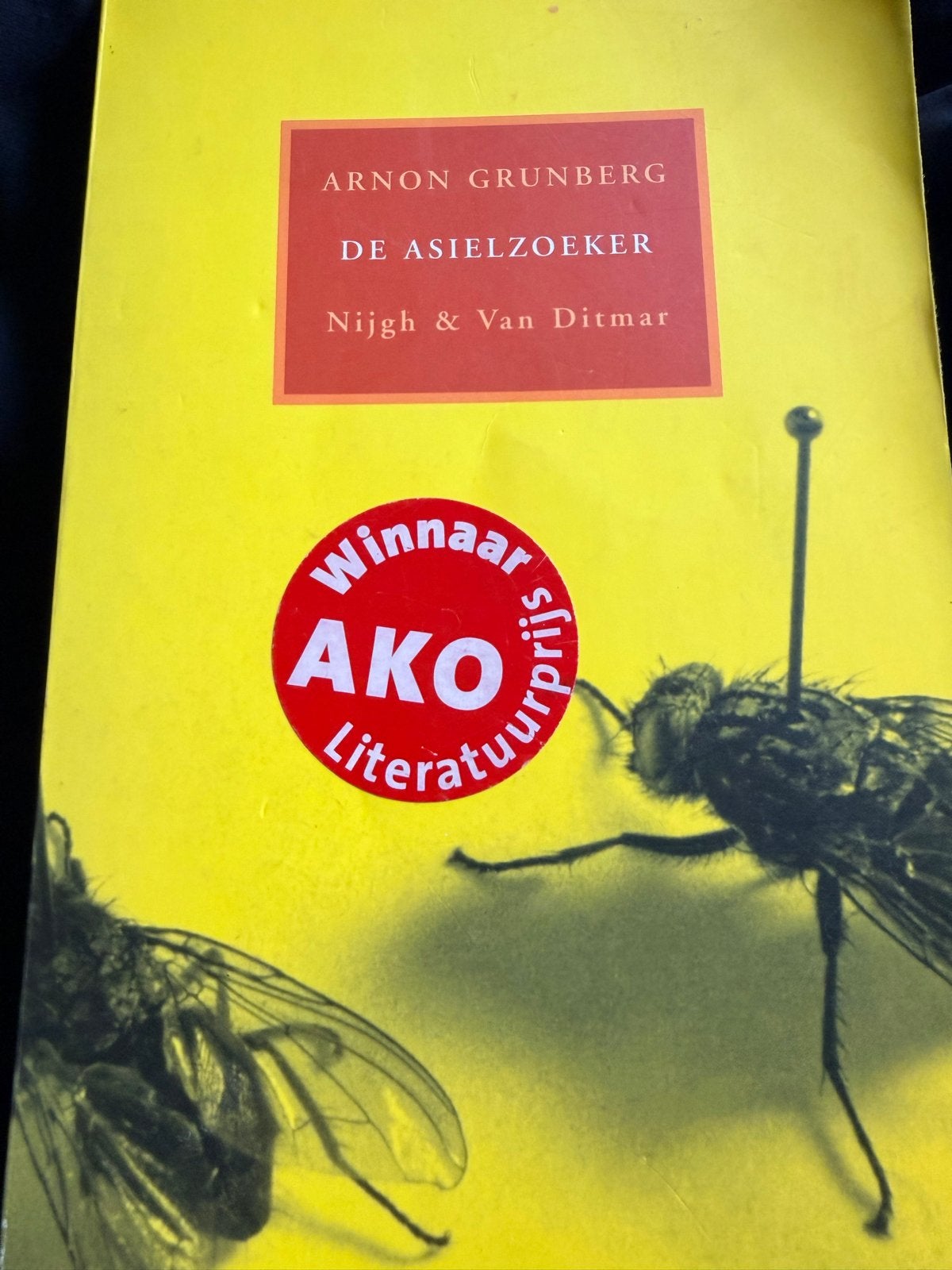 Arnon Grunberg - De Asielzoeker (AKO Literatuurprijs), Ophalen of Verzenden, Zo goed als nieuw, Nederland