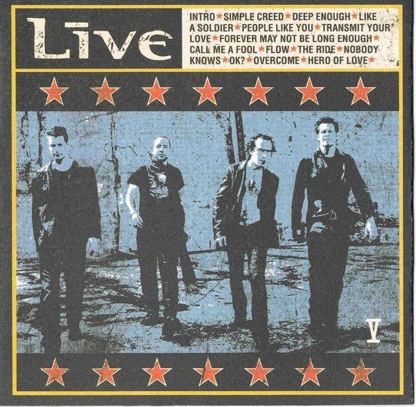 LIVE, Cd's en Dvd's, Cd's | Rock, Gebruikt, Alternative, Ophalen of Verzenden