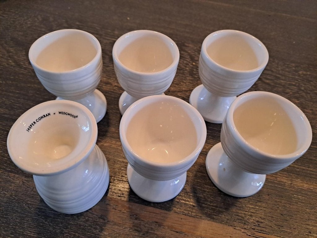 wedgewood jasper conran eierdopjes, Ophalen, Zo goed als nieuw, Porselein, Overige typen