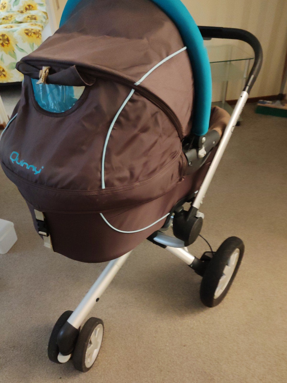 Quinny kinderwagen met reiswieg - Gebruikt, Gebruikt, Quinny, Met reiswieg, Ophalen
