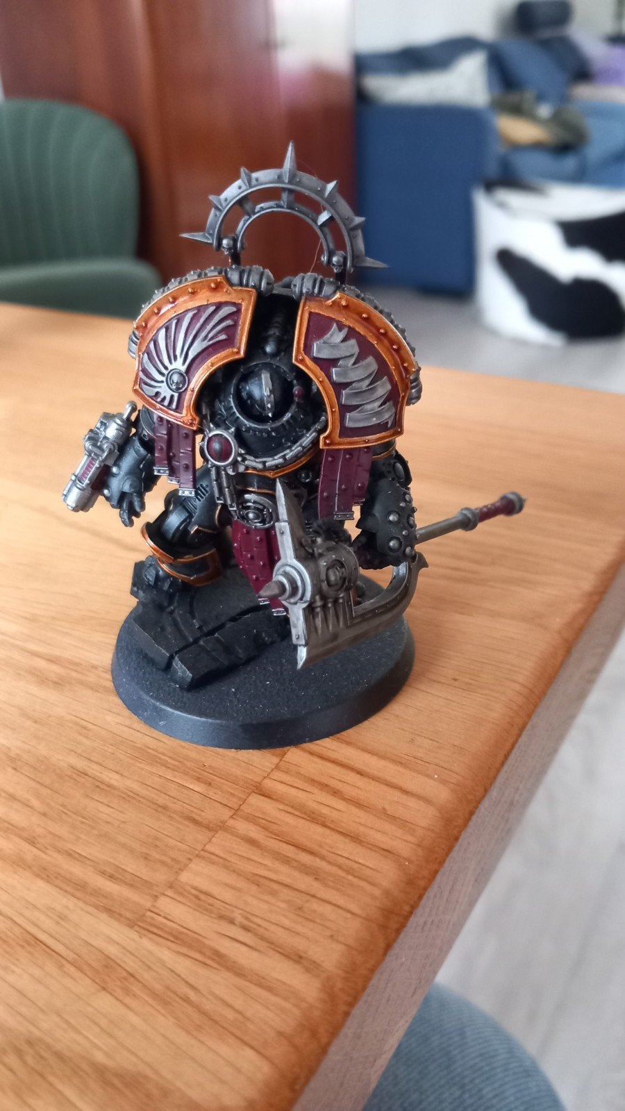 Warhammer 30k Horus Heresy Saturnine Praetor, Ophalen of Verzenden, Gebruikt, Warhammer, Figuurtje(s)