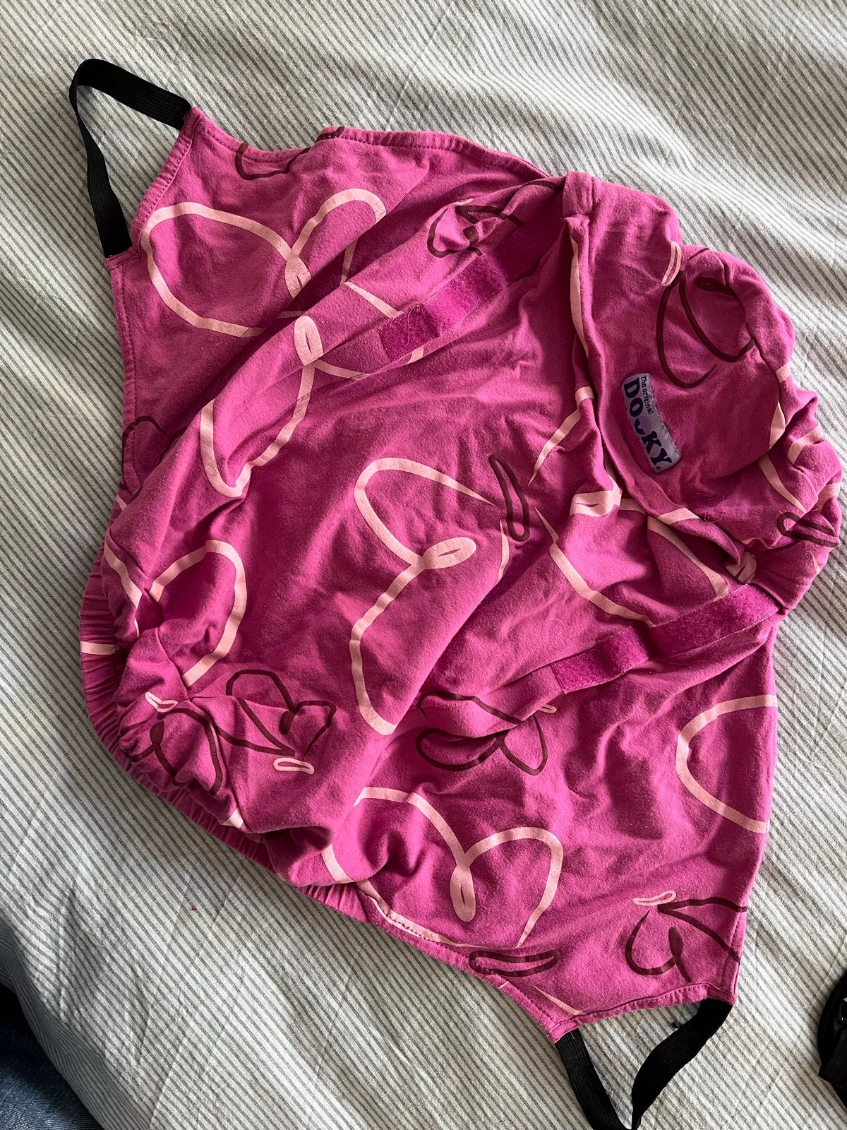 Dooky maxi cosi zonnekap - roze, Ophalen, Gebruikt
