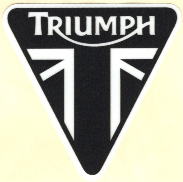 Triumph sticker #15, Motoren, Accessoires | Stickers, Verzenden