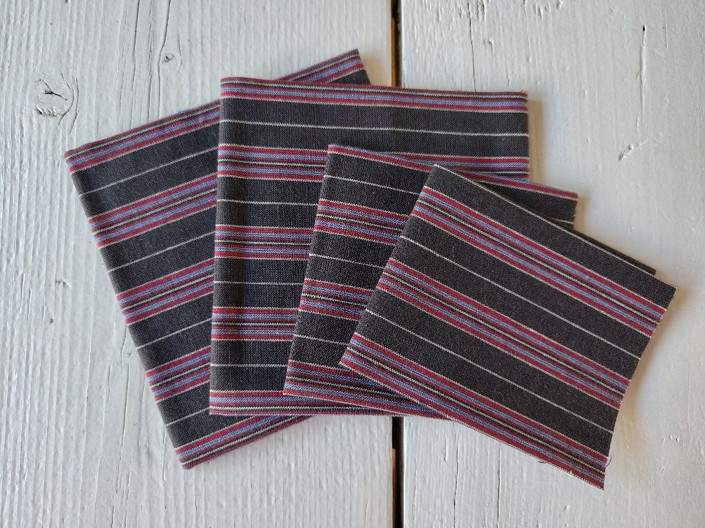 Prachtige, folklore stof - streep, Hobby en Vrije tijd, Overige kleuren, Nieuw, Ophalen of Verzenden, 30 tot 120 cm
