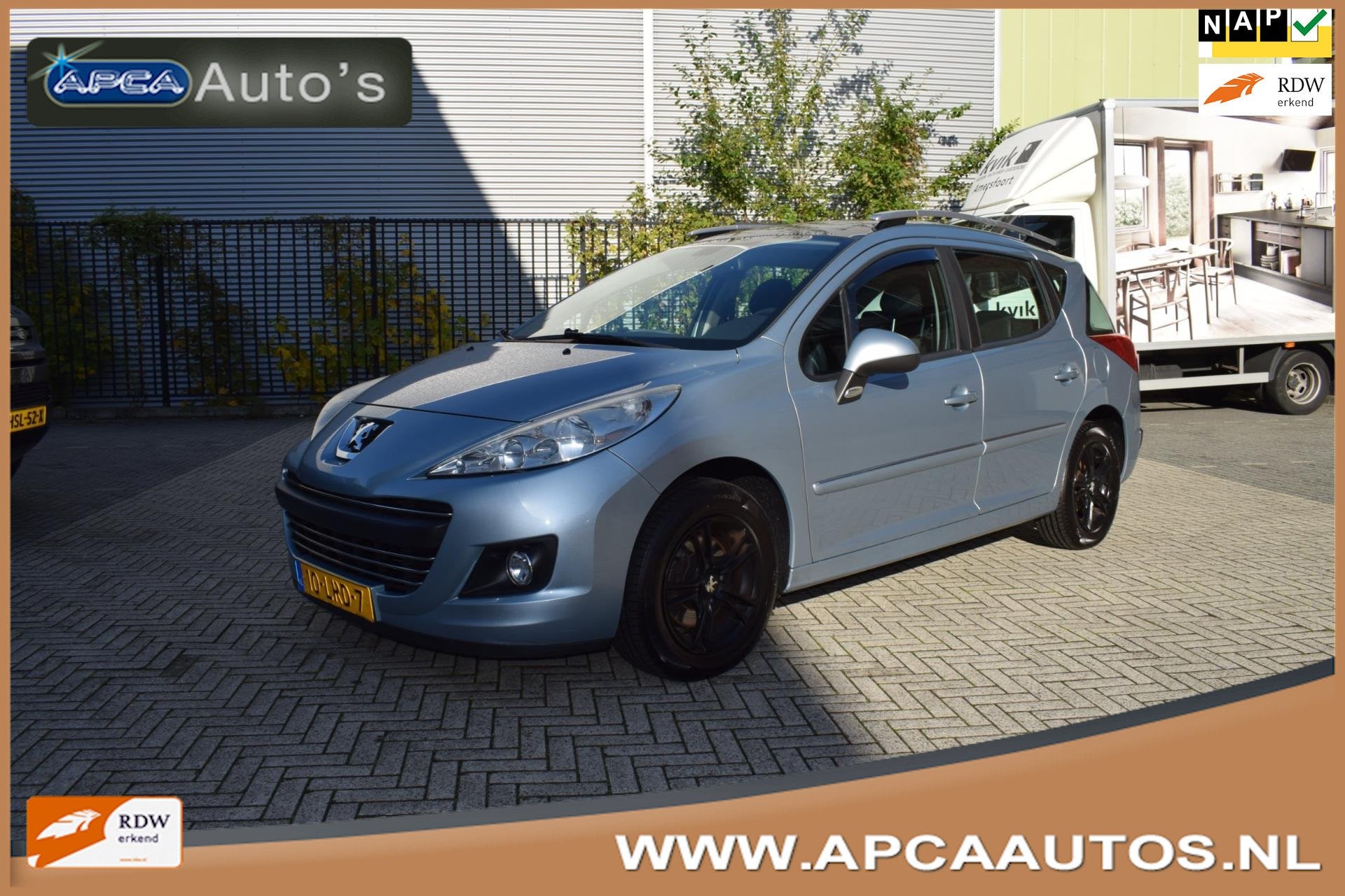 Peugeot 207 SW 1.6 VTi XS 1 mnd GARANTIE Pano Climate Cruise, Voorwielaandrijving, Euro 5, Gebruikt, 4 cilinders