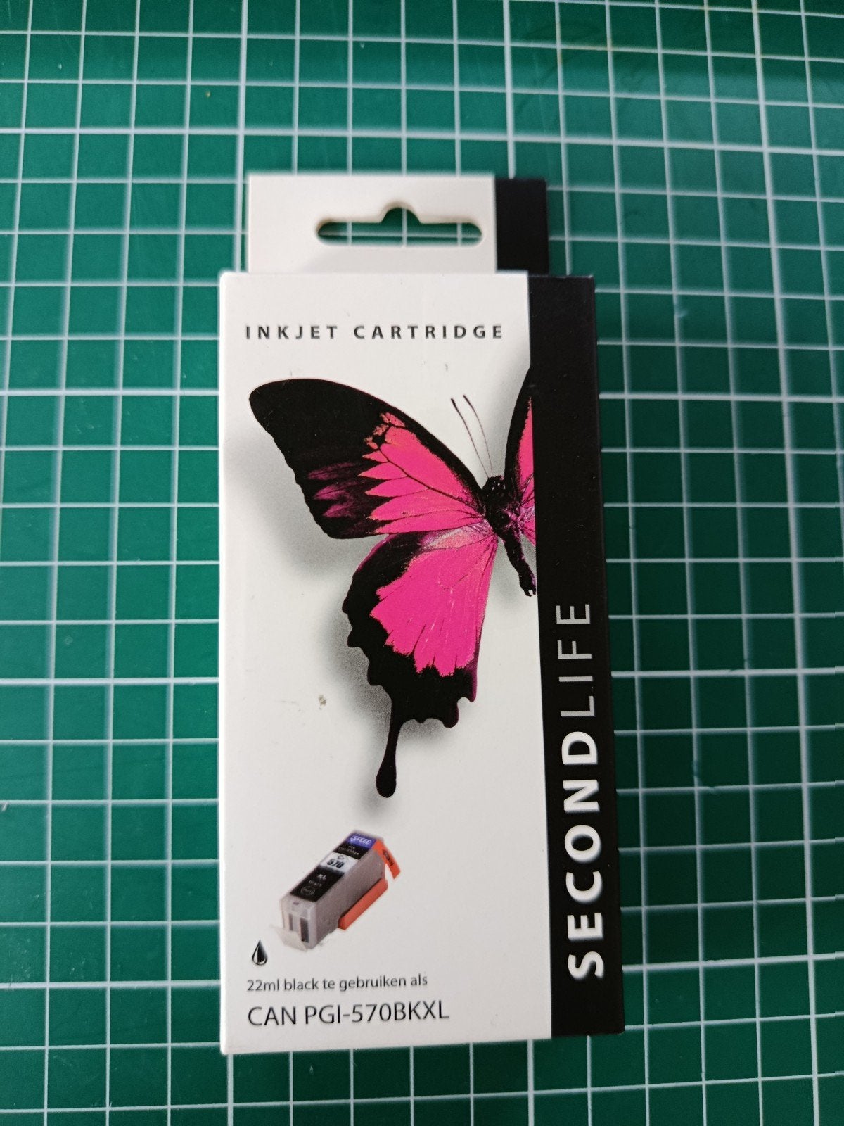 Second Life Inktcartridge voor Canon PGI-570BKXL, Ophalen of Verzenden, Nieuw, Cartridge, Second Life