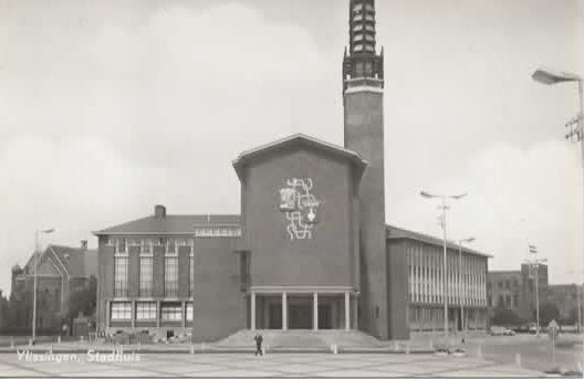 Vlissingen Stadhuis, Verzenden, 1960 tot 1980, Ongelopen, Zeeland