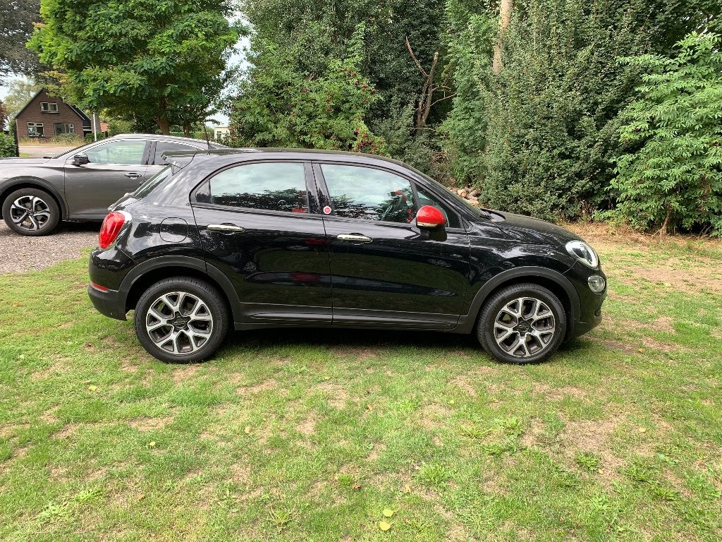 500 X 1 ROSSO AMORE EDIZIONE  102149 KM BOEKJES EN NAP 2016, Auto's, Voorwielaandrijving, Stof, 4 cilinders, 500X
