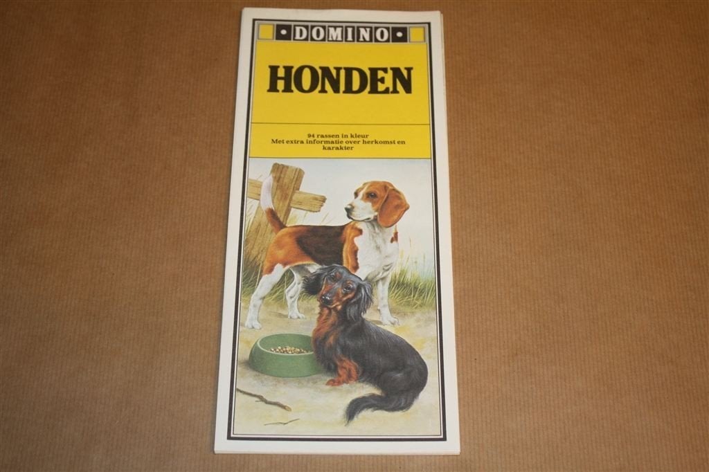 Honden — 94 Rassen in Kleur — Uitklapposter 1979, Ophalen of Verzenden, Gelezen, Honden