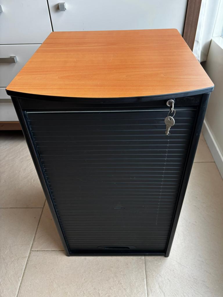 Ahrend design roldeurkast/ladeblok + sleutel 70x41,5x50,5, Ophalen, Minder dan 50 cm, Gebruikt, Minder dan 100 cm