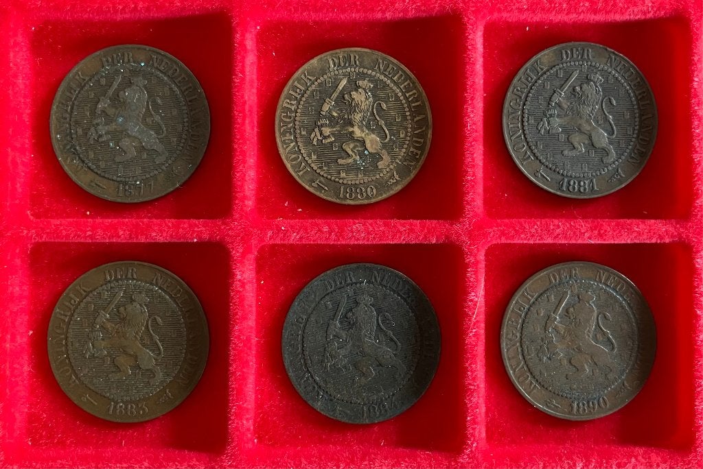 2,5 cent / halve stuiver Willem III, Ophalen, Koning Willem III, Overige waardes, Losse munt