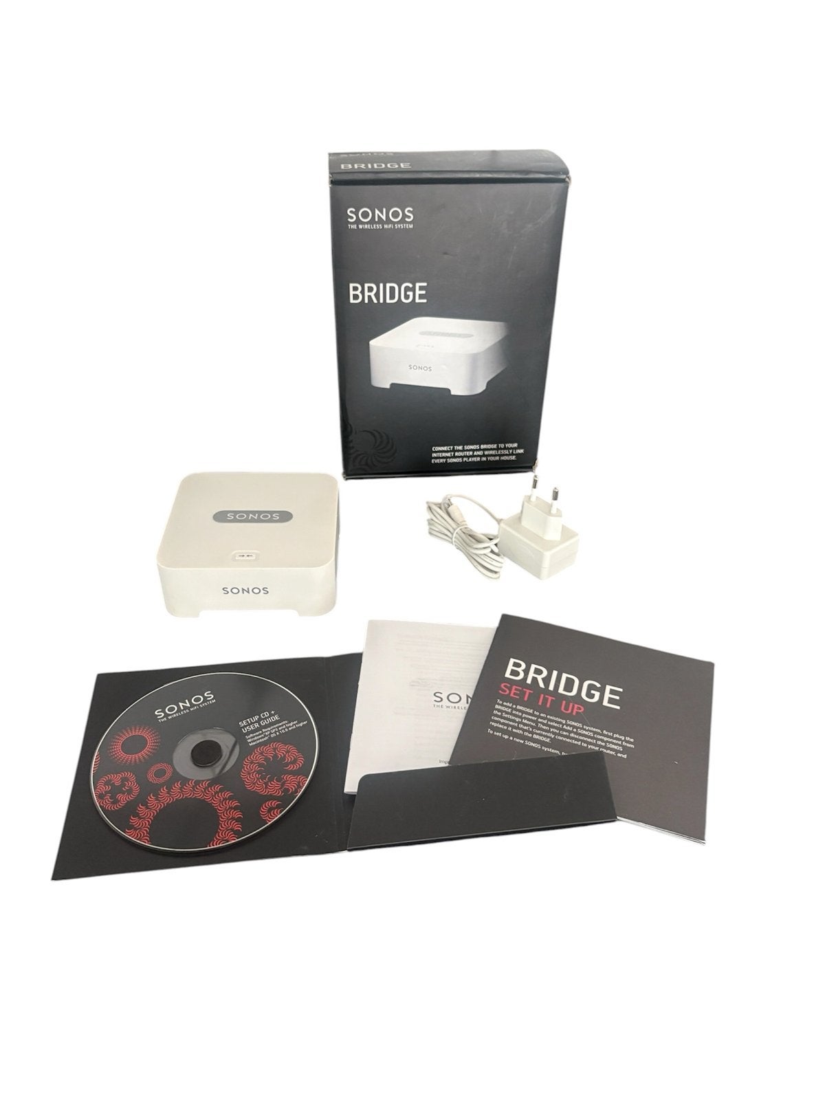 Sonos Bridge (BR100) - Draadloos HiFi Systeem, Audio, Tv en Foto, Stereo-sets, Ophalen of Verzenden, Zo goed als nieuw, Overige merken