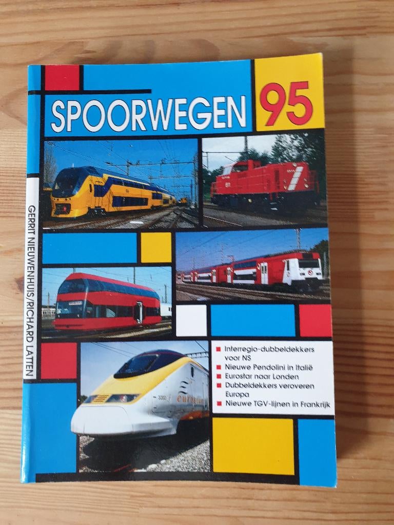 Boekje - Spoorwegen 95 / 1995 - Alk uitgave, Ophalen of Verzenden, Gelezen, Trein