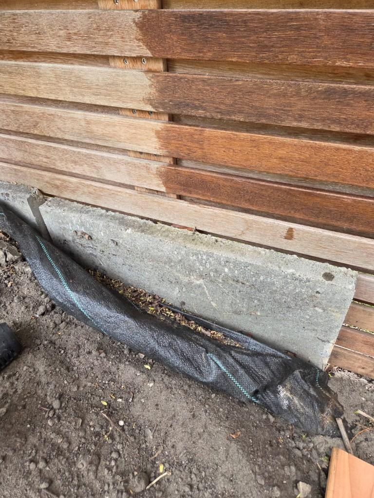 Gratis tegels, Ophalen of Verzenden, Gebruikt, Beton, Terrastegels