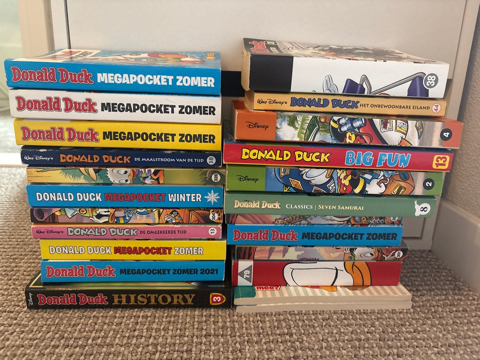 Grote collectie Donald Duck Megapockets en meer, Boeken, Meerdere stripboeken, Ophalen of Verzenden, Zo goed als nieuw