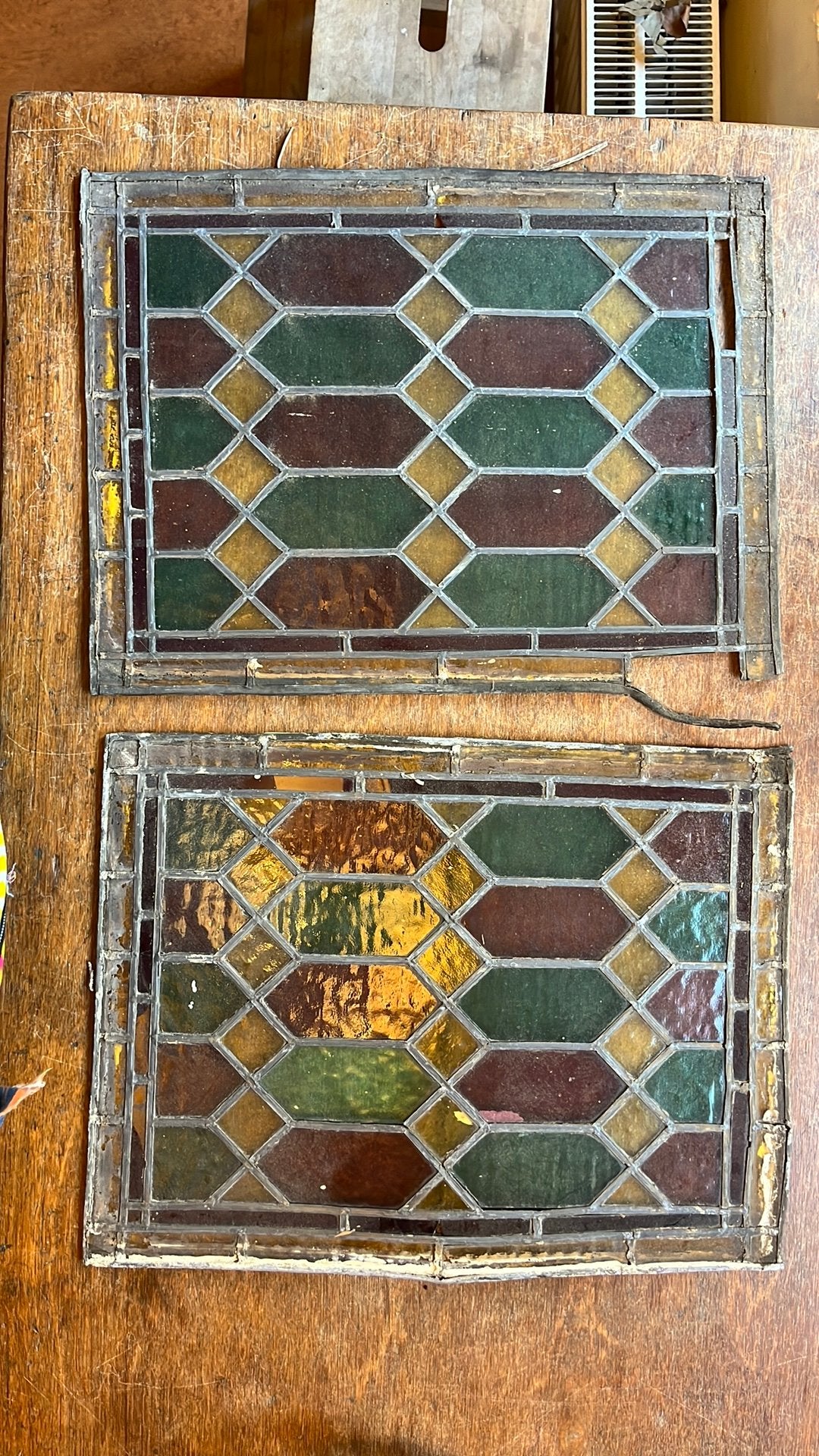 glas in lood, Ophalen, Gebruikt, Overige typen, Minder dan 80 cm
