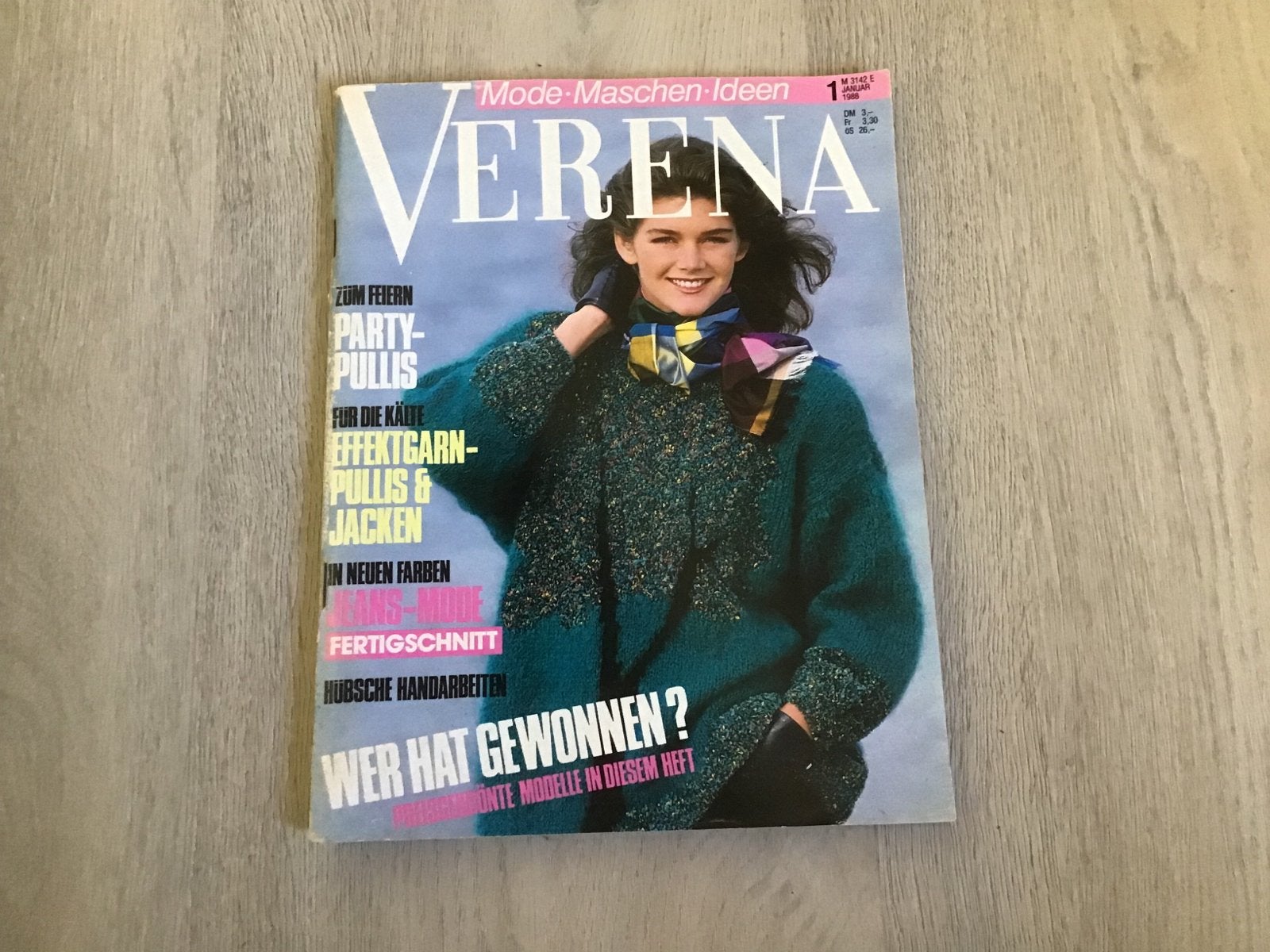 Verena mode breien naai patronen vintage 1988 kinderen, Ophalen of Verzenden, Gebruikt, Overige typen