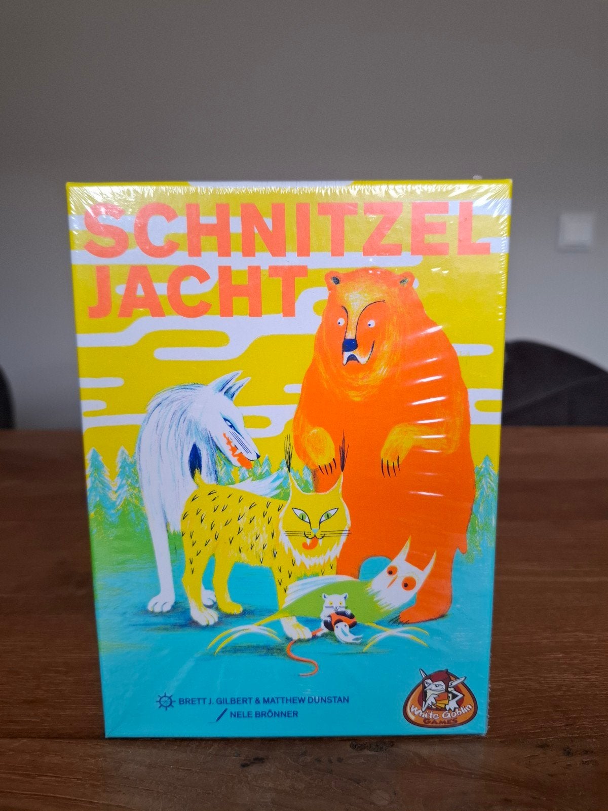 Nieuw! Schnitzeljacht Kaartspel, Drie of vier spelers, Ophalen of Verzenden, Nieuw, White Goblin Games