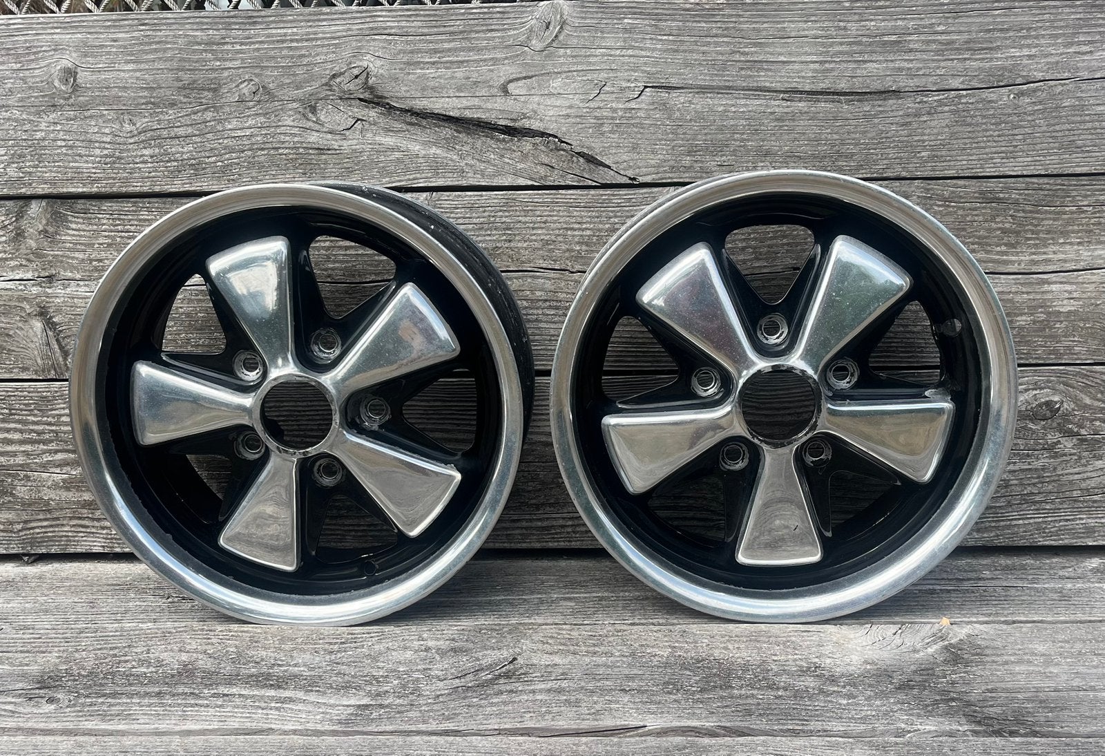 Porsche deep 6 Fuchs velgen, Ophalen, 15 inch, Velg(en)