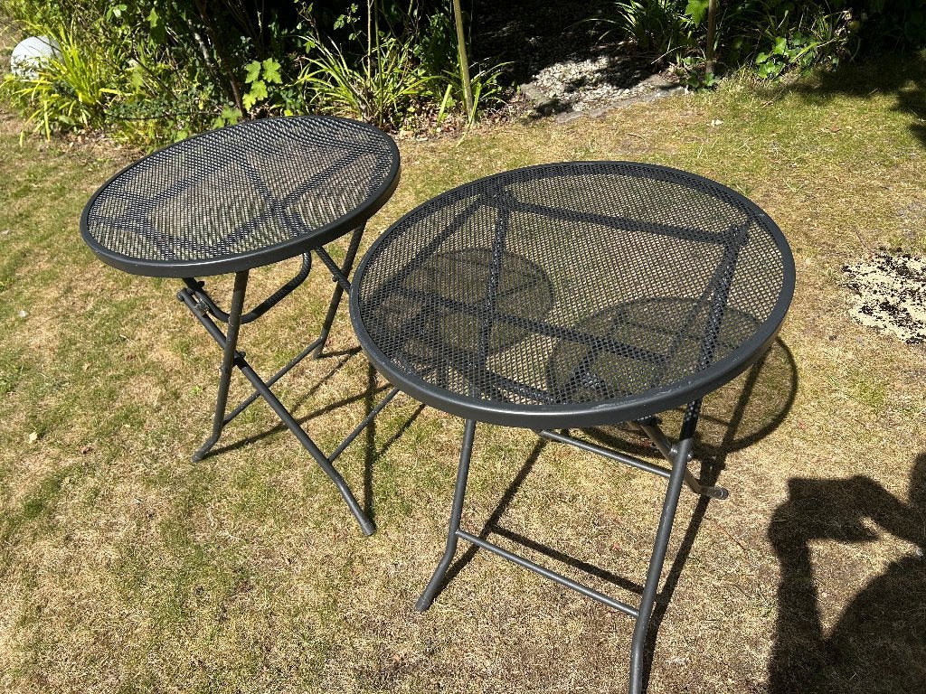 2 Klaptafels 72hoogx60diameter, Ophalen, Nieuw