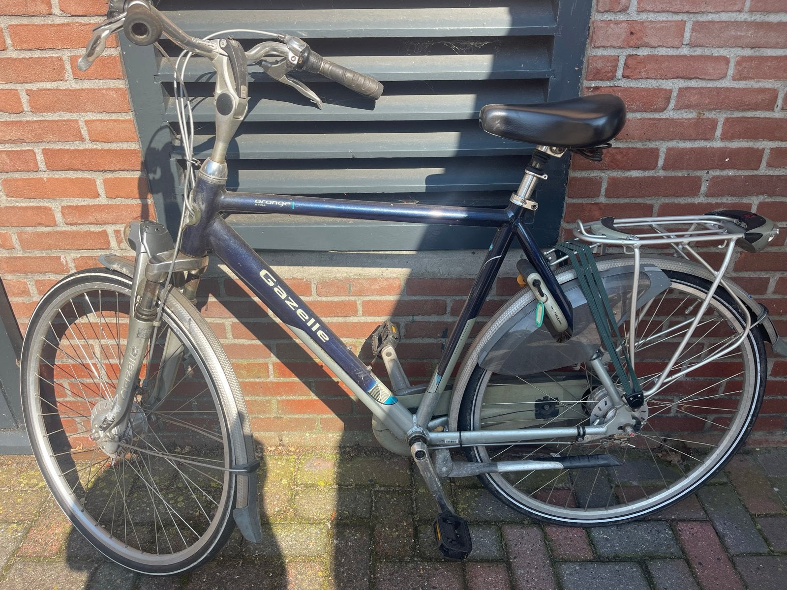 Gazelle herenfiets - Gebruikt, maar in goede staat, Ophalen, Gebruikt, Velgrem, Versnellingen