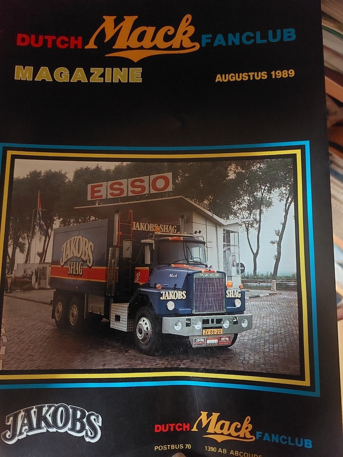 Dutch Mack Fanclub Magazine Augustus 1989, Boeken, Ophalen of Verzenden, Gelezen, Overige typen