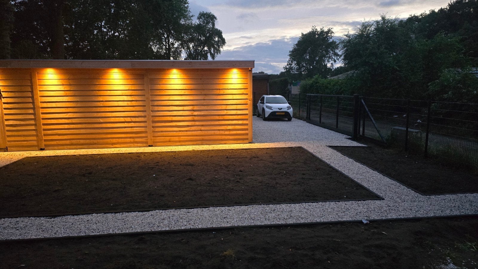 Foto 3 van Stacaravan / Chalet: Stebo Special Chalet 12x4m met 2 Riante