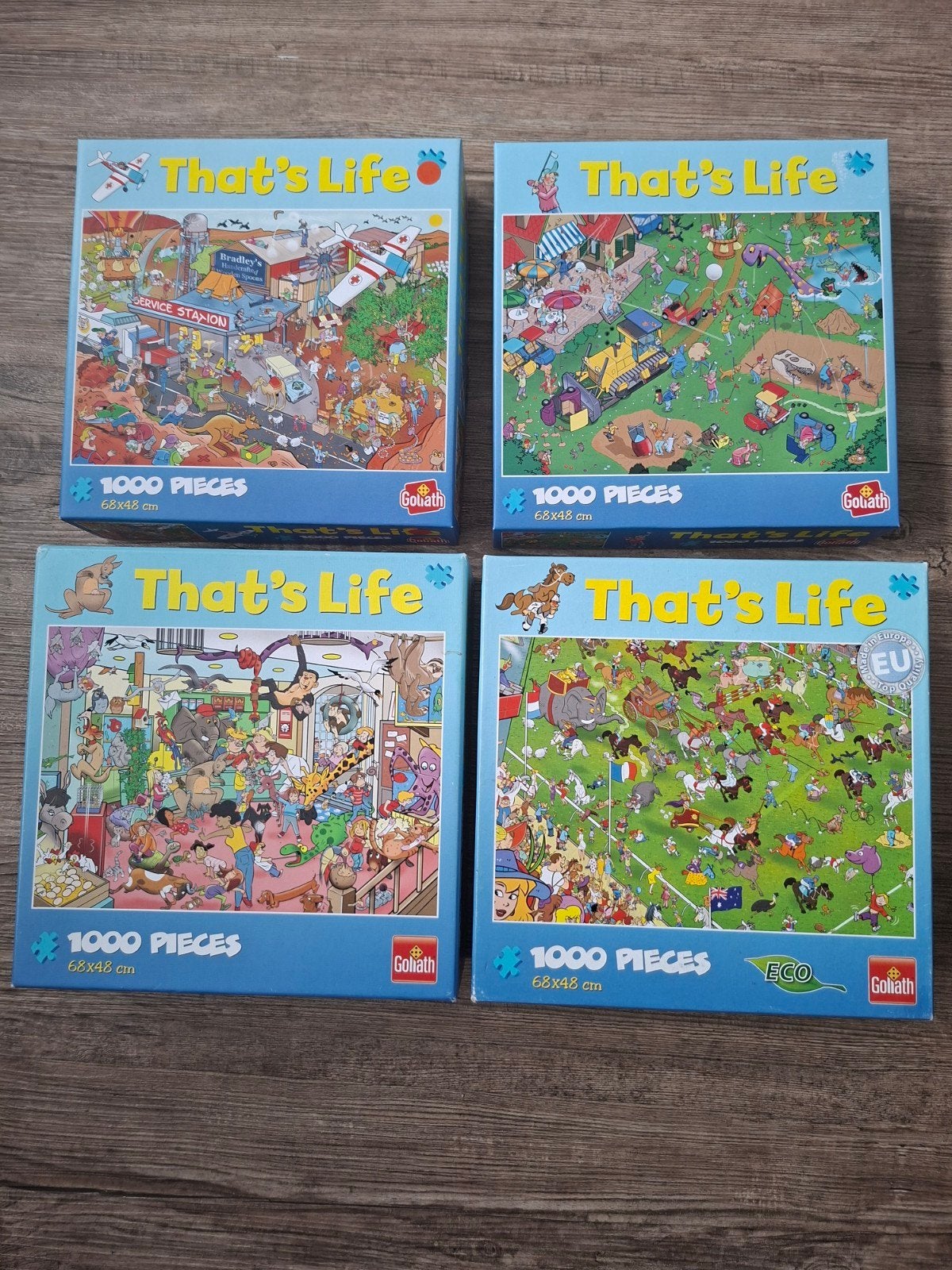 That's life puzzels, Hobby en Vrije tijd, Denksport en Puzzels, Ophalen of Verzenden, 500 t/m 1500 stukjes, Zo goed als nieuw
