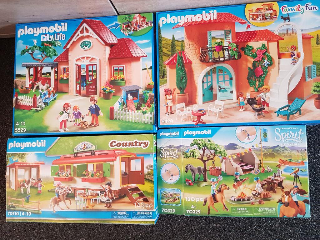 playmobil (diverse sets), Kinderen en Baby's, Speelgoed | Playmobil, Ophalen, Zo goed als nieuw, Complete set