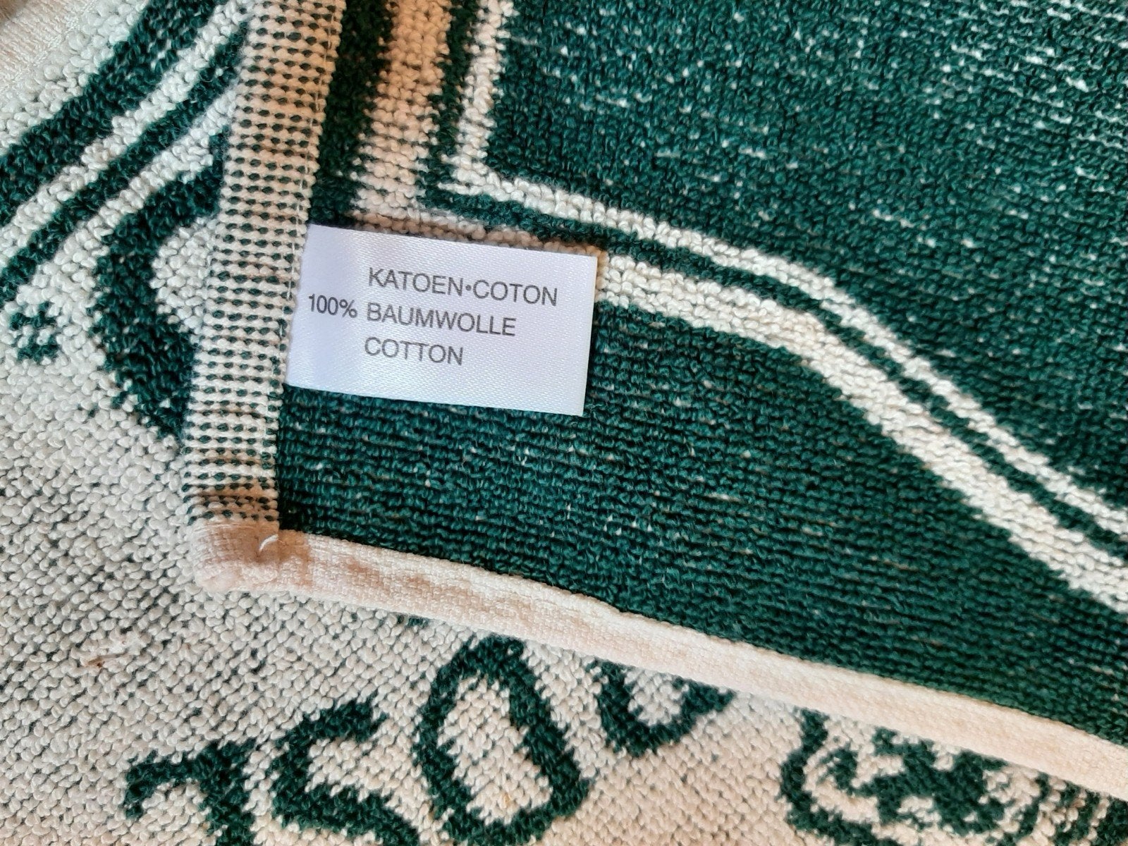 Hougaerdse das bartowel, Verzamelen, Ophalen of Verzenden