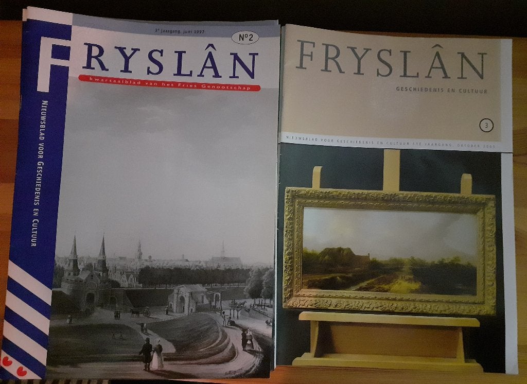 Fryslân kwartaalblad Fries Genootschap 1997 - 2010, Boeken, Ophalen of Verzenden, Zo goed als nieuw, Overige typen