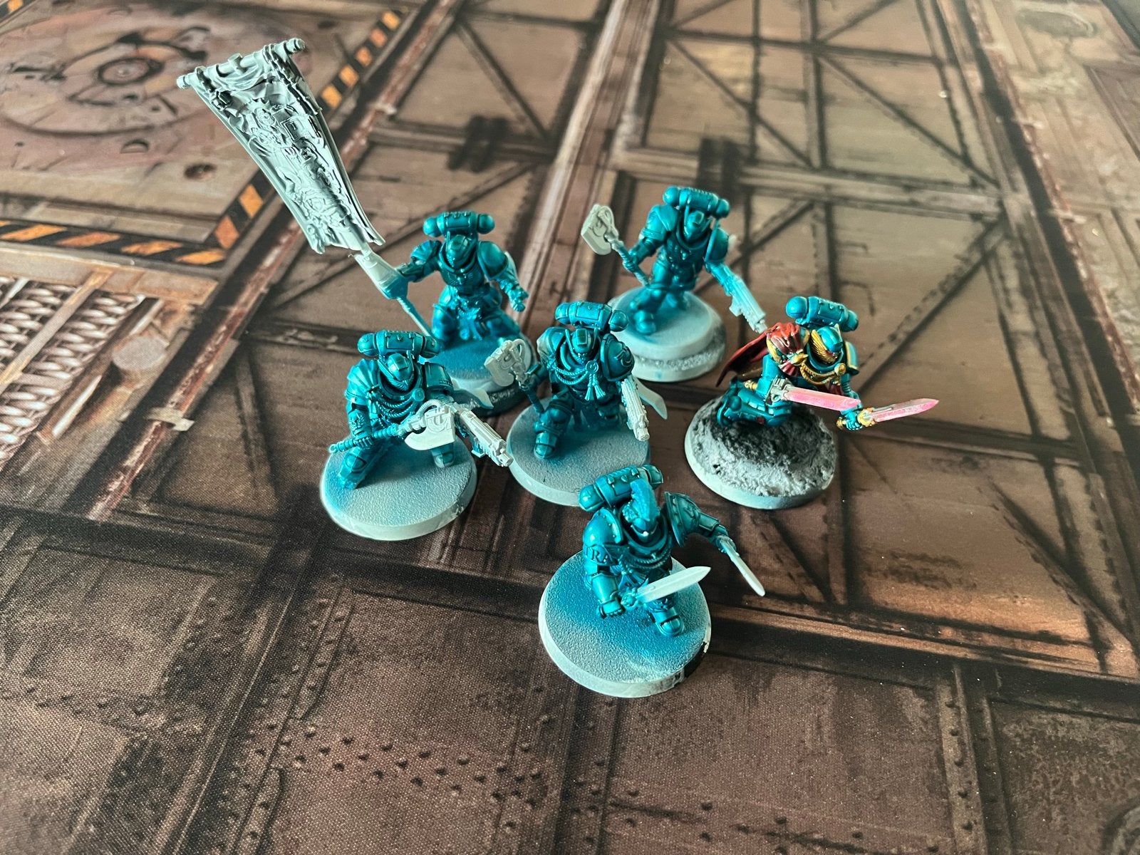6x victrix honour guard Warhammer 40K Space Marines, Verzamelen, Ophalen of Verzenden, Zo goed als nieuw