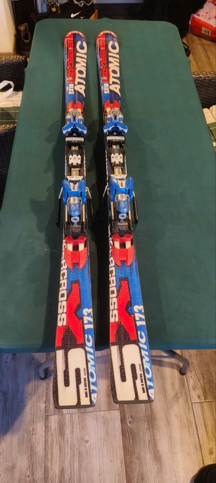 Atomic Ski's 173 cm - Supercross Carve Skiën, Ophalen, 160 tot 180 cm, Zo goed als nieuw, Carve