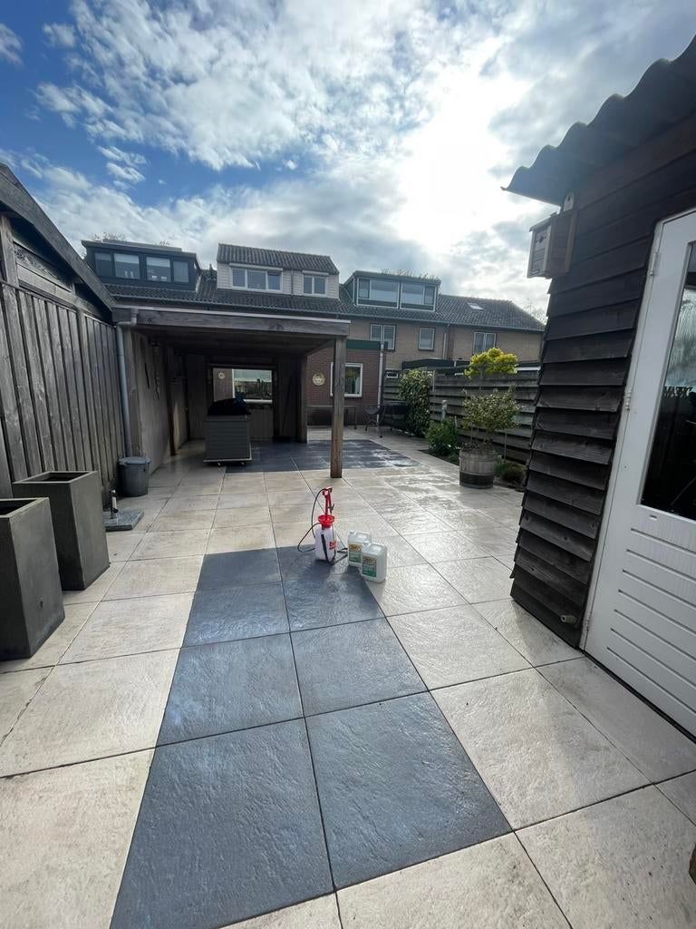 TERRASREINIGING OPRIT VLONDER TUIN TEGELS KERAMISCHE STRAAT, Ophalen, Nieuw, Keramiek, Terrastegels